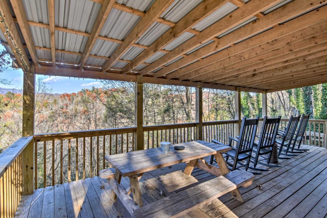 Natures Retreat With Hot Tub 7 Mi To Bryson City Whittier Eksteriør bilde
