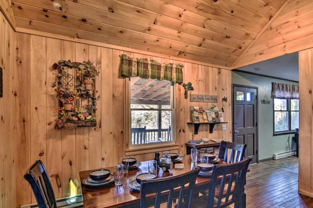 Natures Retreat With Hot Tub 7 Mi To Bryson City Whittier Eksteriør bilde
