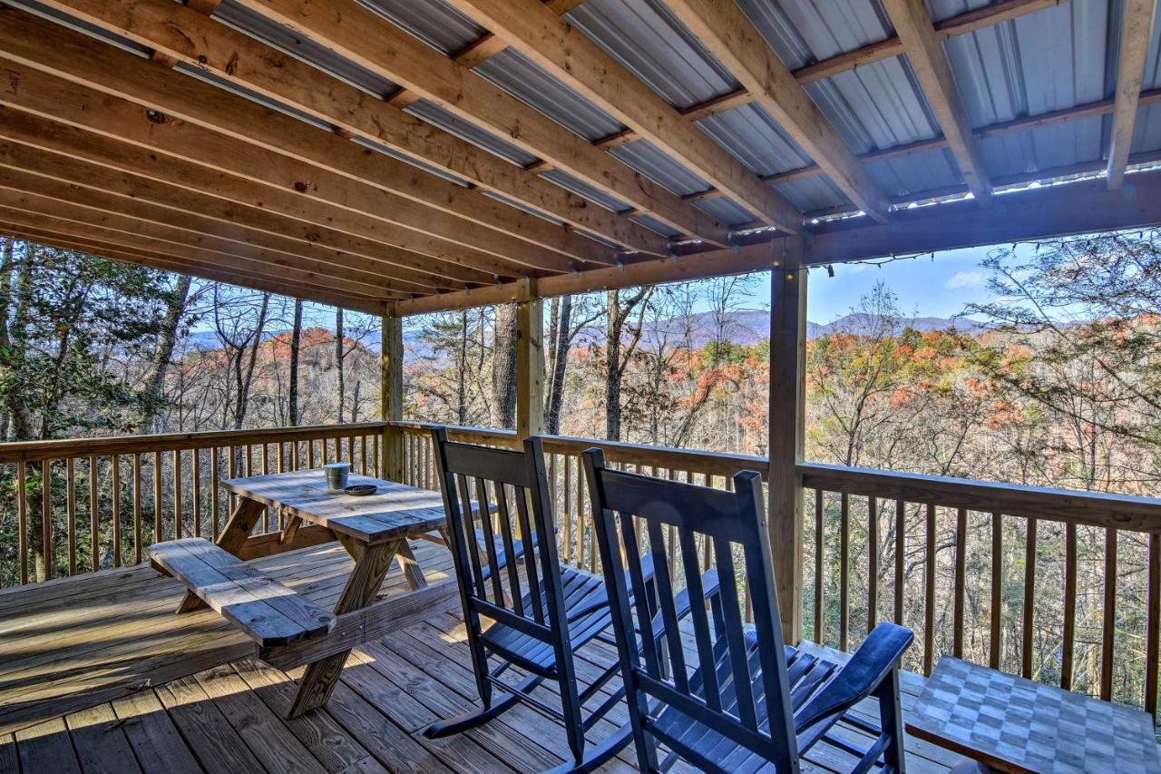 Natures Retreat With Hot Tub 7 Mi To Bryson City Whittier Eksteriør bilde